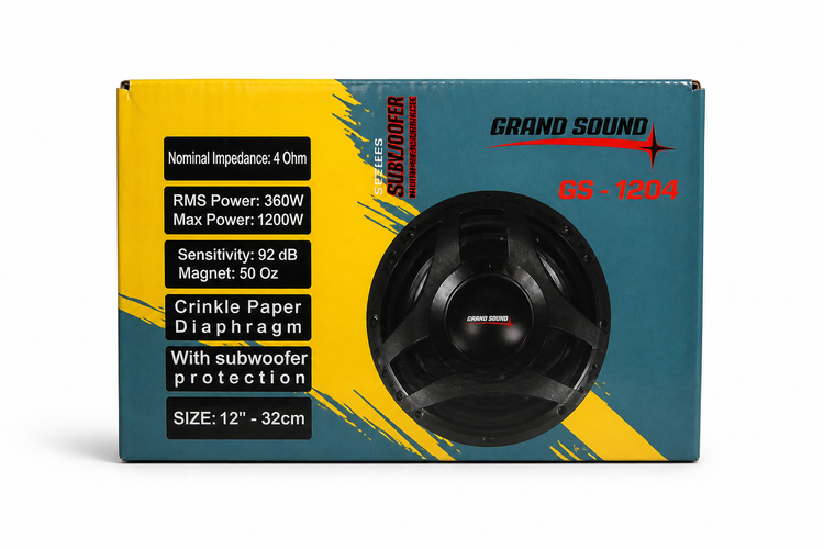 سابووفر ۱۲ اینچی Grand Sound GS-1204