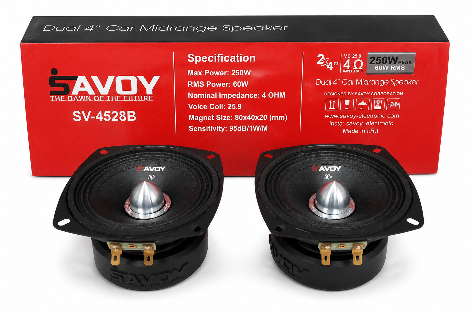 Savoy 4-inch Mid-range Speaker