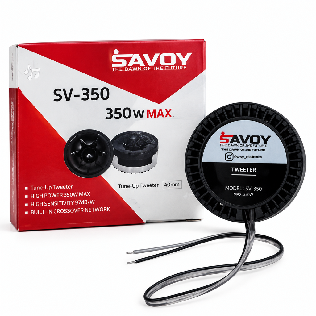 Savoy SV-350 Car Tweeter (Pack of 2)